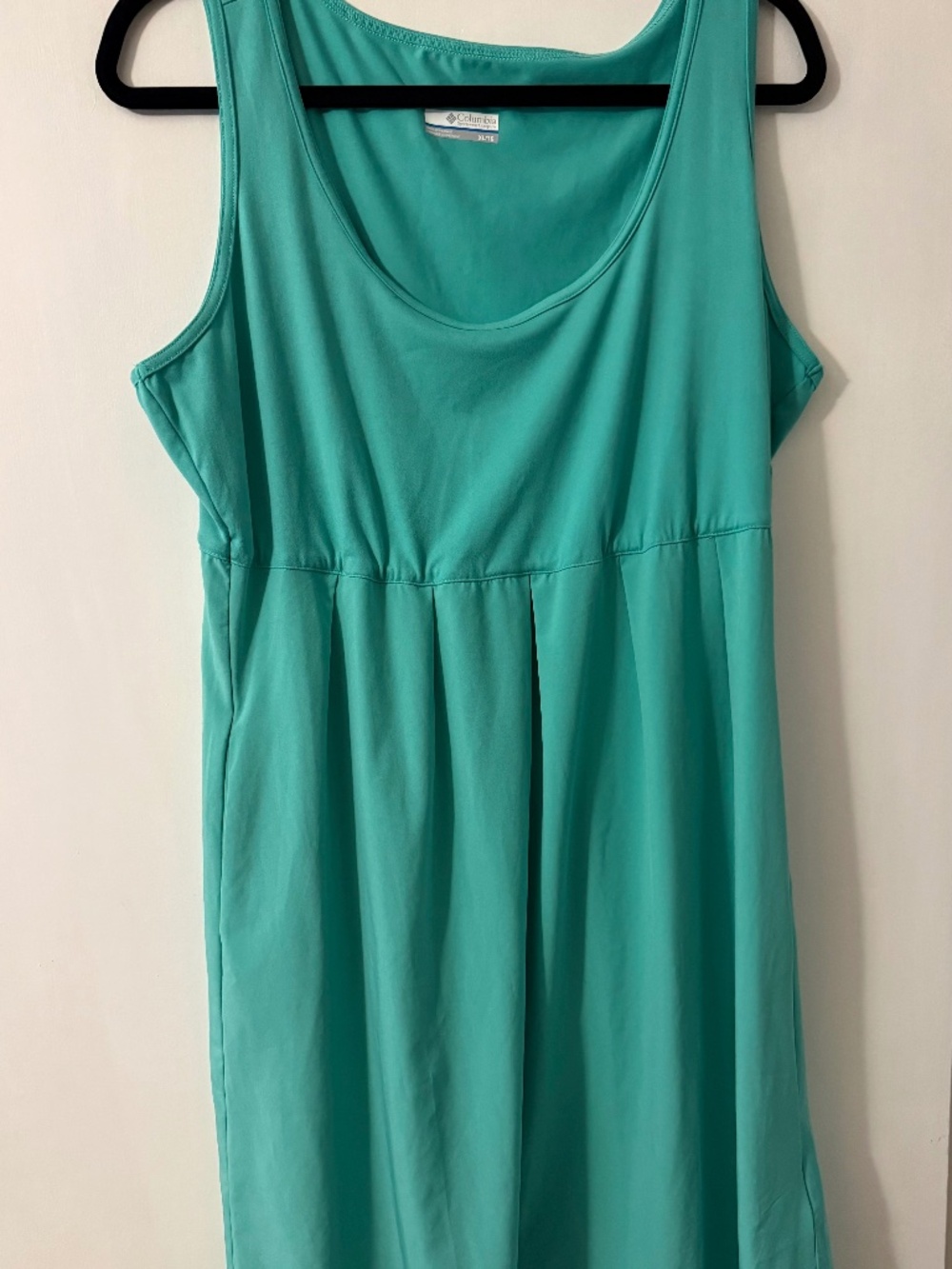 Columbia Turquoise Omni-Shade Sleeveless Dress